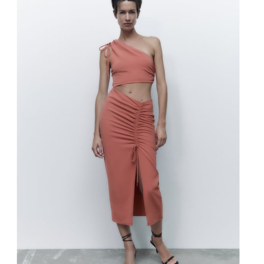 Zara asymmetrical dress